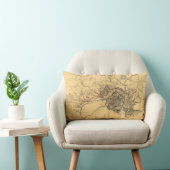 アトランタの内戦の地図1864年7月の威厳があるな-包囲 ランバークッション (椅子)