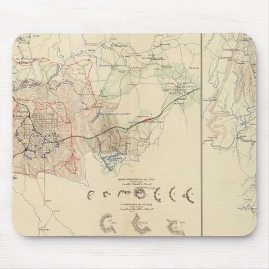 アトランタの包囲 マウスパッド (正面)