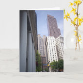 アトランタの建物 カード (黄色い花)