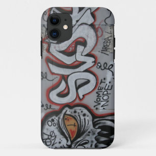 アトランタの落書きのiPhoneの場合 iPhone 11 ケース