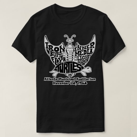 アトランタアイアンバタフライインナーメディアライトショー Tシャツ (デザイン正面)