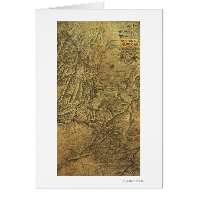 アトランタキャンペーン – 南北戦争パノラママップ (正面)