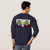 アトランタコンサートの信号器のカエルのTシャツ Tシャツ (裏面フル)