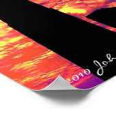 アトランタサンセット ポスター (角)