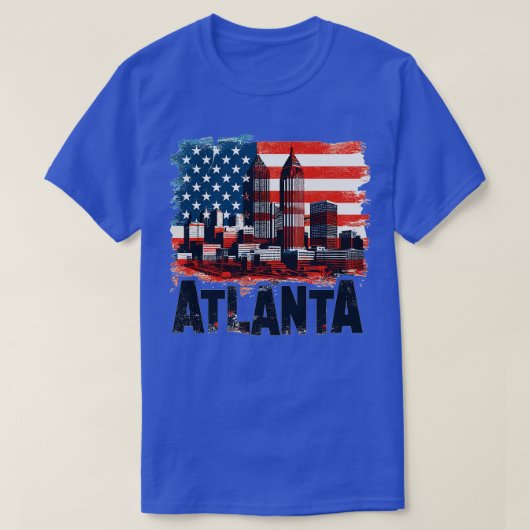 アトランタシティTシャツ Tシャツ (デザイン正面)