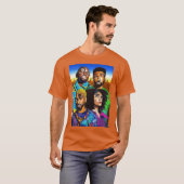 アトランタシリーズの新シーズンビンテージ Tシャツ (正面フル)