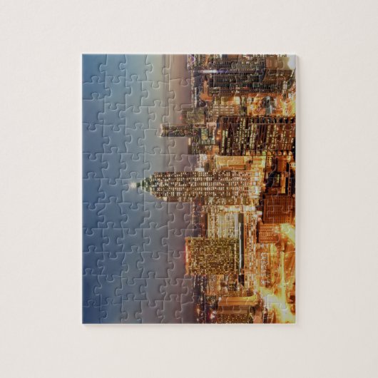 アトランタジョージアのスカイラインのジグソーパズル ジグソーパズル (縦)