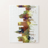 アトランタジョージアのスカイラインのSGサファリのもみ革 ジグソーパズル (縦)