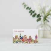 アトランタジョージアのスカイラインは栄光SG衰退しました 名刺 (スタンド正面)