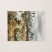 アトランタジョージアのスカイライン航空の街 ジグソーパズル (横)