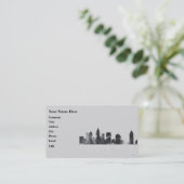 アトランタジョージアのスカイライン-名刺パック 名刺 (スタンド正面)