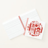 アトランタジョージアアイコン ノートブック (内部)