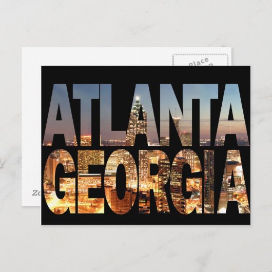 アトランタジョージアアットトワイライト ポストカード (正面/裏面)