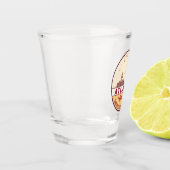 アトランタジョージアシティスカイラインエンブレム ショットグラス (左)