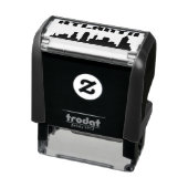 アトランタジョージアシティスカイラインシルエット セルフインキングスタンプ (商品)