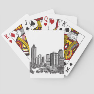 アトランタジョージアスカイラインアート トランプ