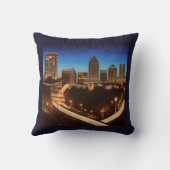 アトランタジョージアスカイラインブルースターリー夕べ クッション (裏面)