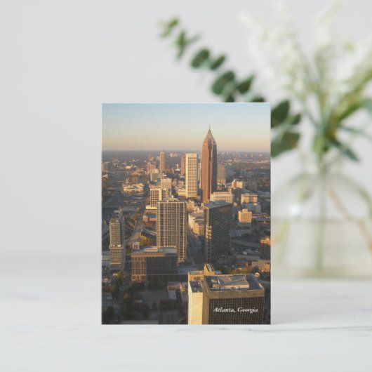 アトランタジョージアスカイラインポストカード ポストカード (スタンド正面)