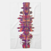 アトランタジョージアスカイライン キッチンタオル (縦)