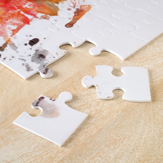 アトランタジョージアスカイライン ジグソーパズル (側面)