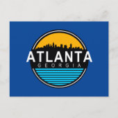 アトランタジョージアスカイライン ポストカード (正面)