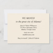 アトランタジョージアヴィンテージはがき (裏面)