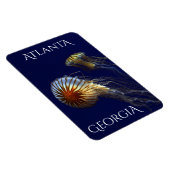 アトランタジョージア奇妙なクラゲ マグネット (右側)