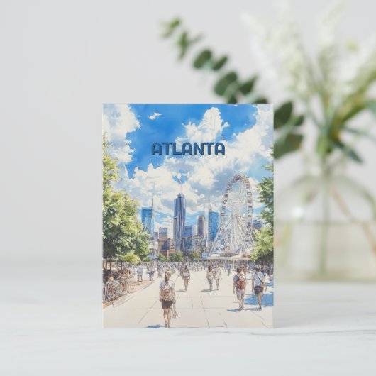 アトランタジョージア旅行 ポストカード (スタンド正面)