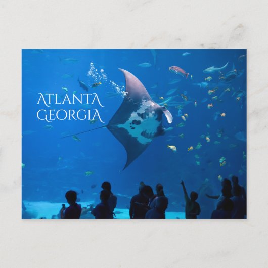 アトランタジョージア観光 ポストカード (正面)