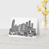 アトランタジョージア カード (黄色い花)