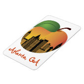 アトランタジョージア&ピーチマグネット マグネット (左側)