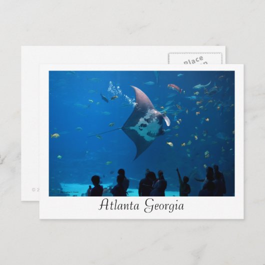 アトランタジョージア ポストカード (正面/裏面)