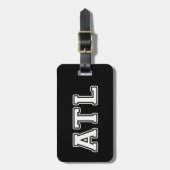 アトランタジョージア ラゲッジタグ (正面縦)