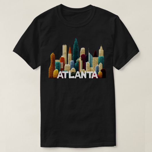 アトランタジョージア Tシャツ (デザイン正面)