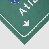 アトランタジョージアgaの州間幹線道路の高速道路: 薄葉紙 (詳細)