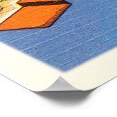 アトランタジョージアGAオールドヴィンテージ旅行はがき – ポスター (角)