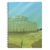 アトランタスの漫画の風景 ノートブック (正面)