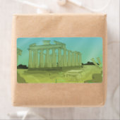 アトランタスの漫画の風景 ラベル (インサイチュ)