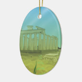 アトランタス風景 セラミックオーナメント (左)