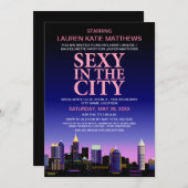 アトランタバチェロレッテ映画ポスターパーティー 招待状 (正面/裏面)