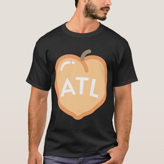 アトランタピーチ Tシャツ (正面)