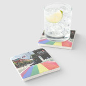 アトランタレインボークロスウォーク、10thピエモンテ、ミッドタウン ストーンコースター (横)