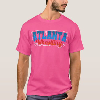 アトランタレスリングコンバットスポーツレスラー Tシャツ