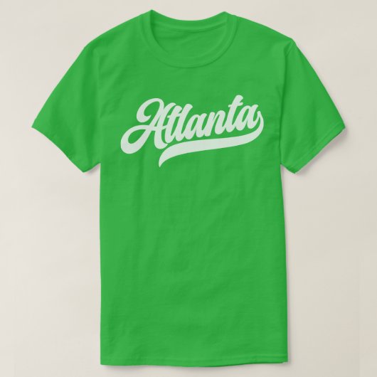 アトランタレトロアトランタホークス Tシャツ (デザイン正面)