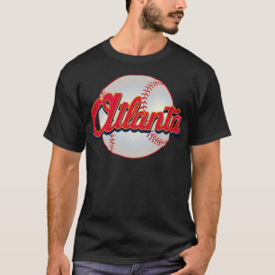 アトランタヴィンテージ野球チームギフト Tシャツ