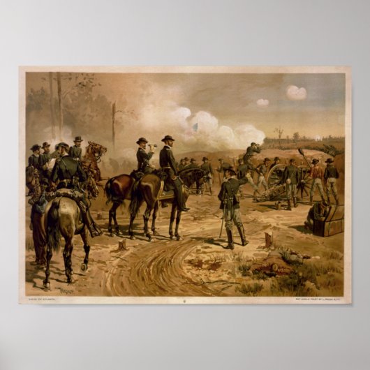 アトランタ包囲 ポスター (正面)