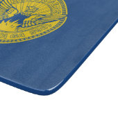 アトランタ国旗（ジョージア，米国） カッティングボード (角)