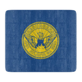 アトランタ国旗（ジョージア，米国） カッティングボード