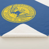 アトランタ国旗（ジョージア，米国） シェルパブランケット (3/4)