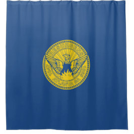 アトランタ国旗（ジョージア，米国） シャワーカーテン